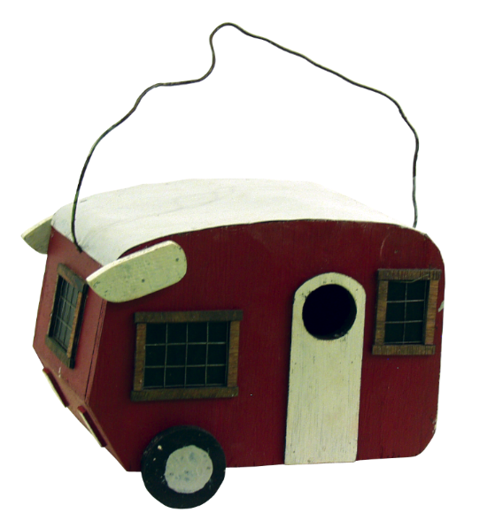 Fifth Wheel Birdhouse Barnstomr 50085 Red