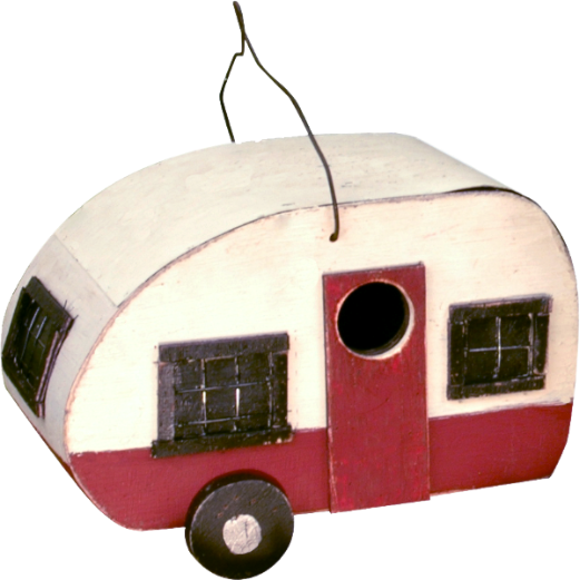 Mother-in-law Camper Birdhouse